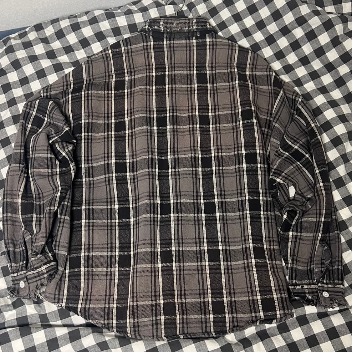 세인트미카엘 24aw 플란넬 셔츠 상품이미지2