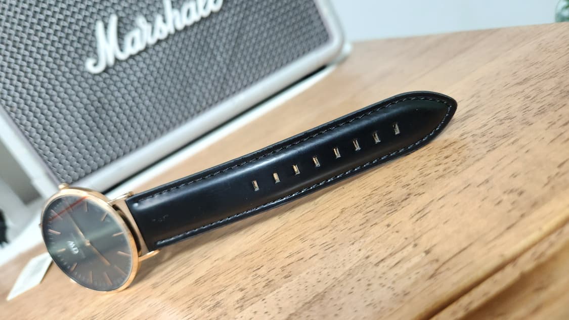 # 다니엘웰링턴 클래식 쉐필드 블랙 로즈골드 남성 명품시계 급처 상품이미지9