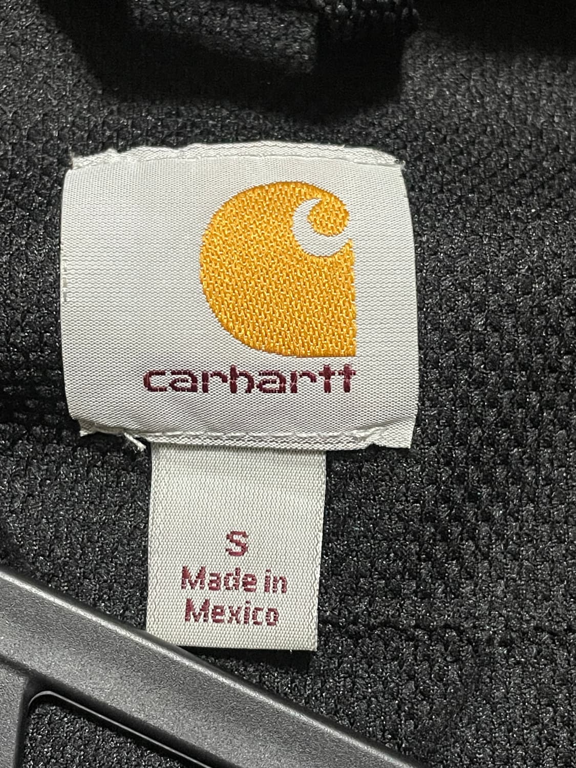 칼하트 후드집업 블랙 S 상품이미지3