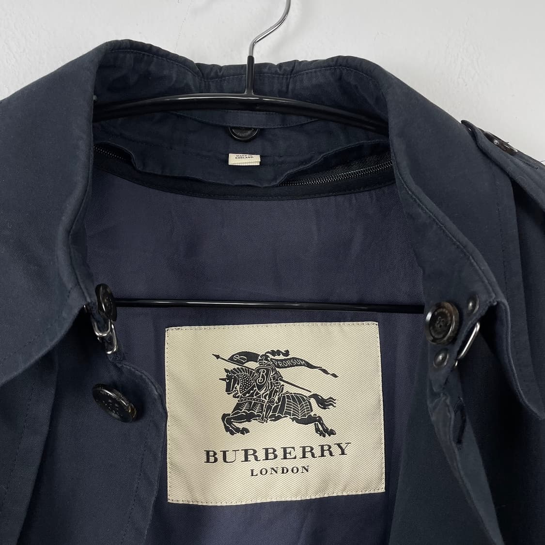 버버리 Burberry 런던 네이비 듀얼 트렌치코트 52 상품이미지2