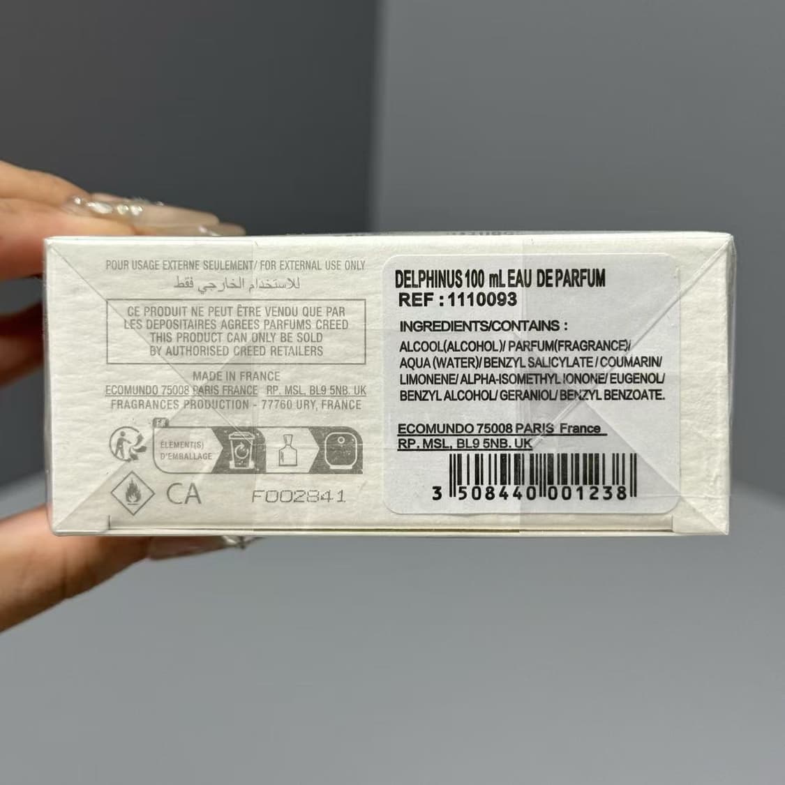 크리드 델피누스 향수 100ml 상품이미지3