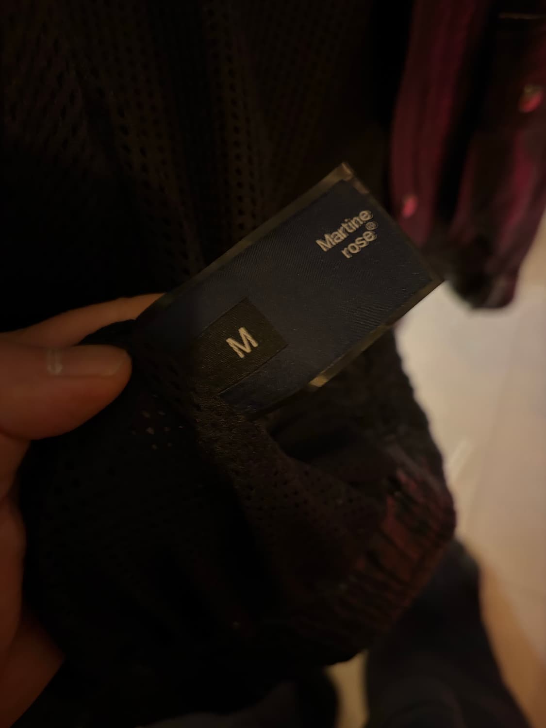 마틴로즈 슈헝큰 봄버 가죽자켓 쇼피스 M 상품이미지7