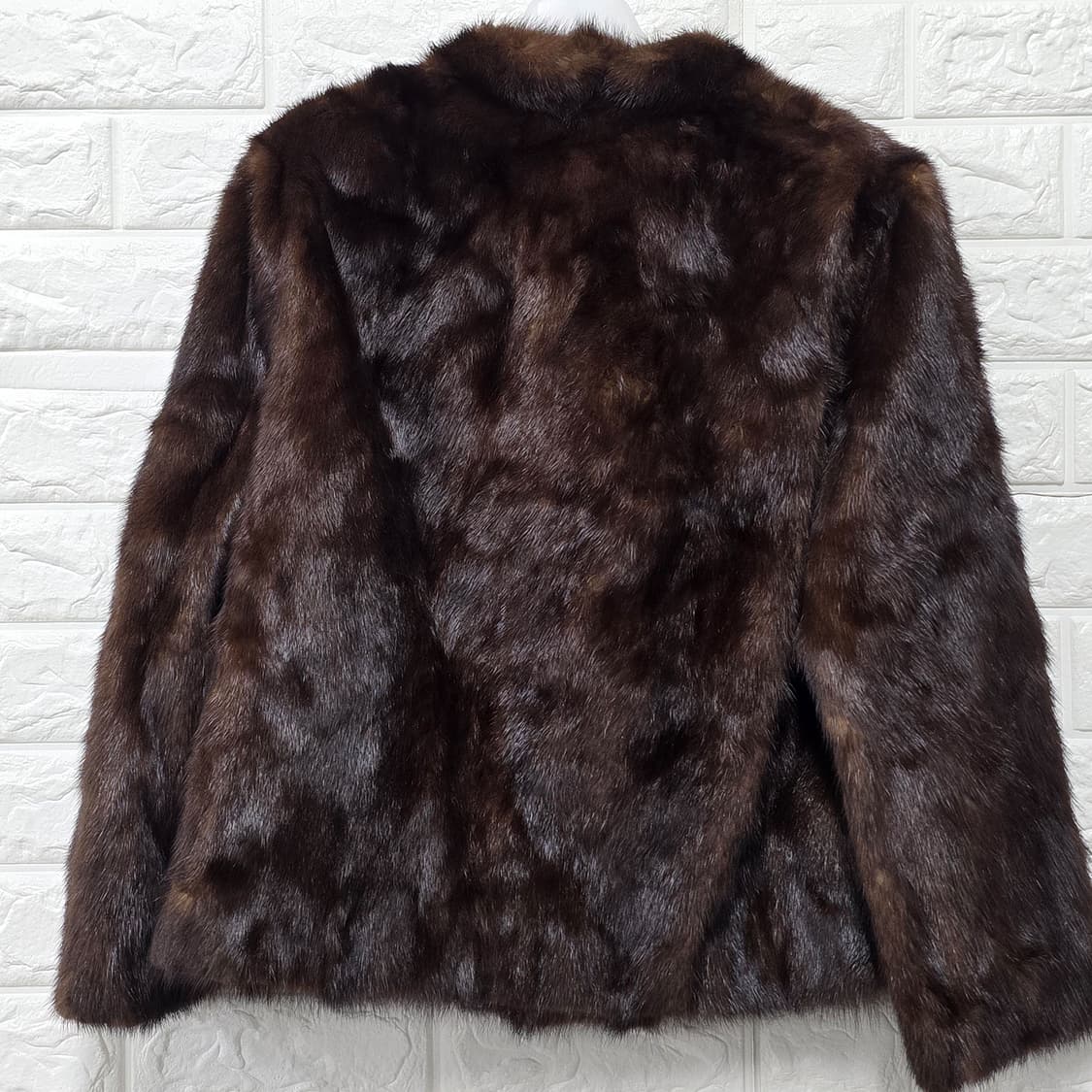 택포) 통밍크 코트 M 상품이미지4