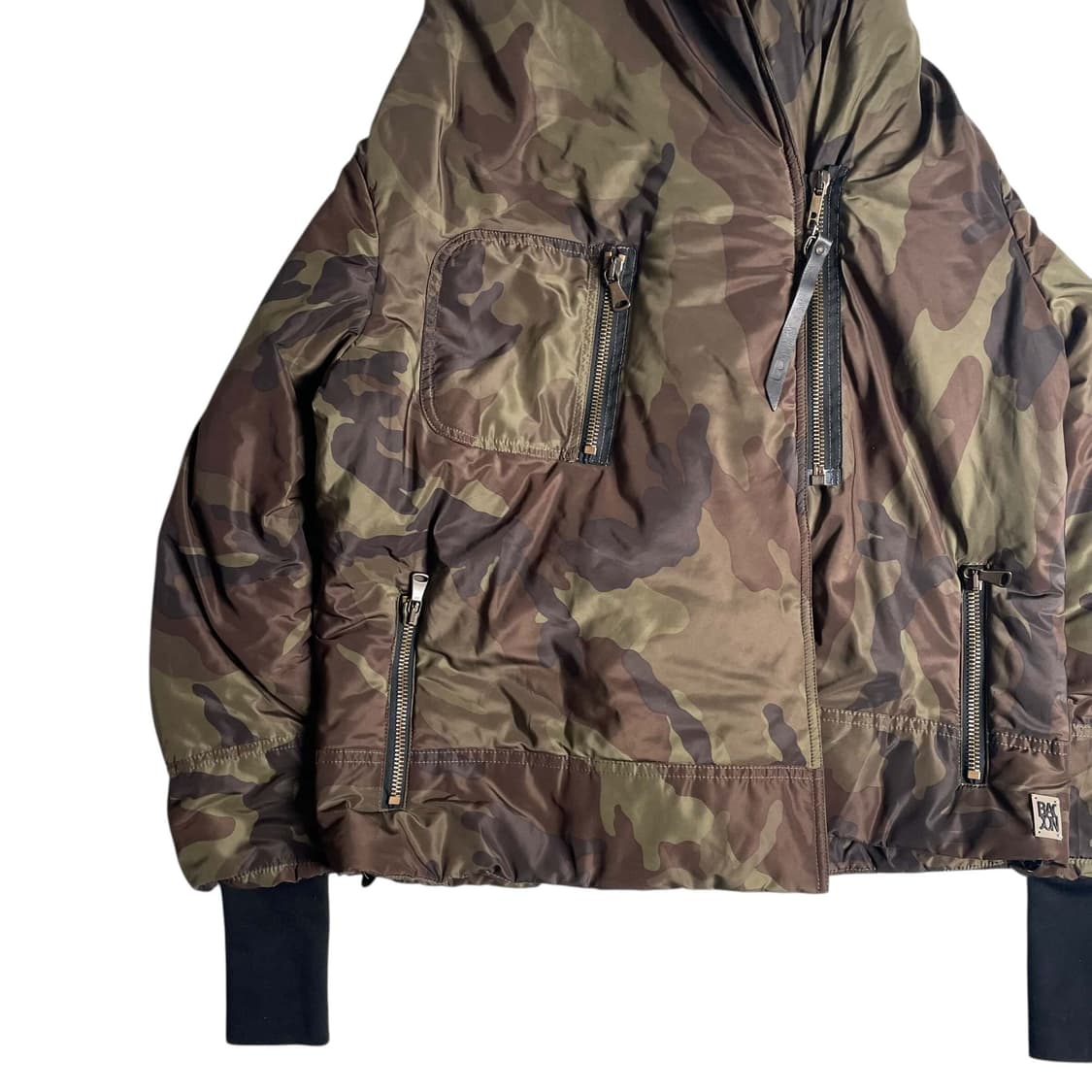 Bacon 밀리터리 나일론 패디드 자켓 (italy)   상품이미지3