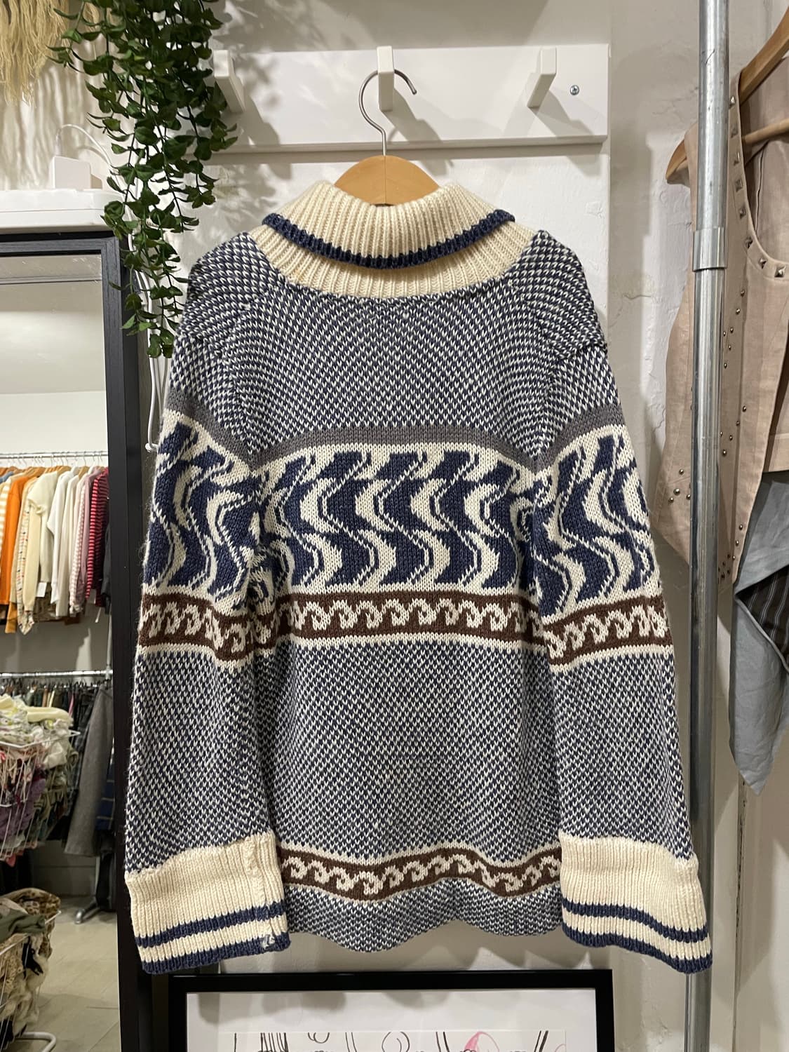 노르딕 숄카라 가디건 상품이미지8