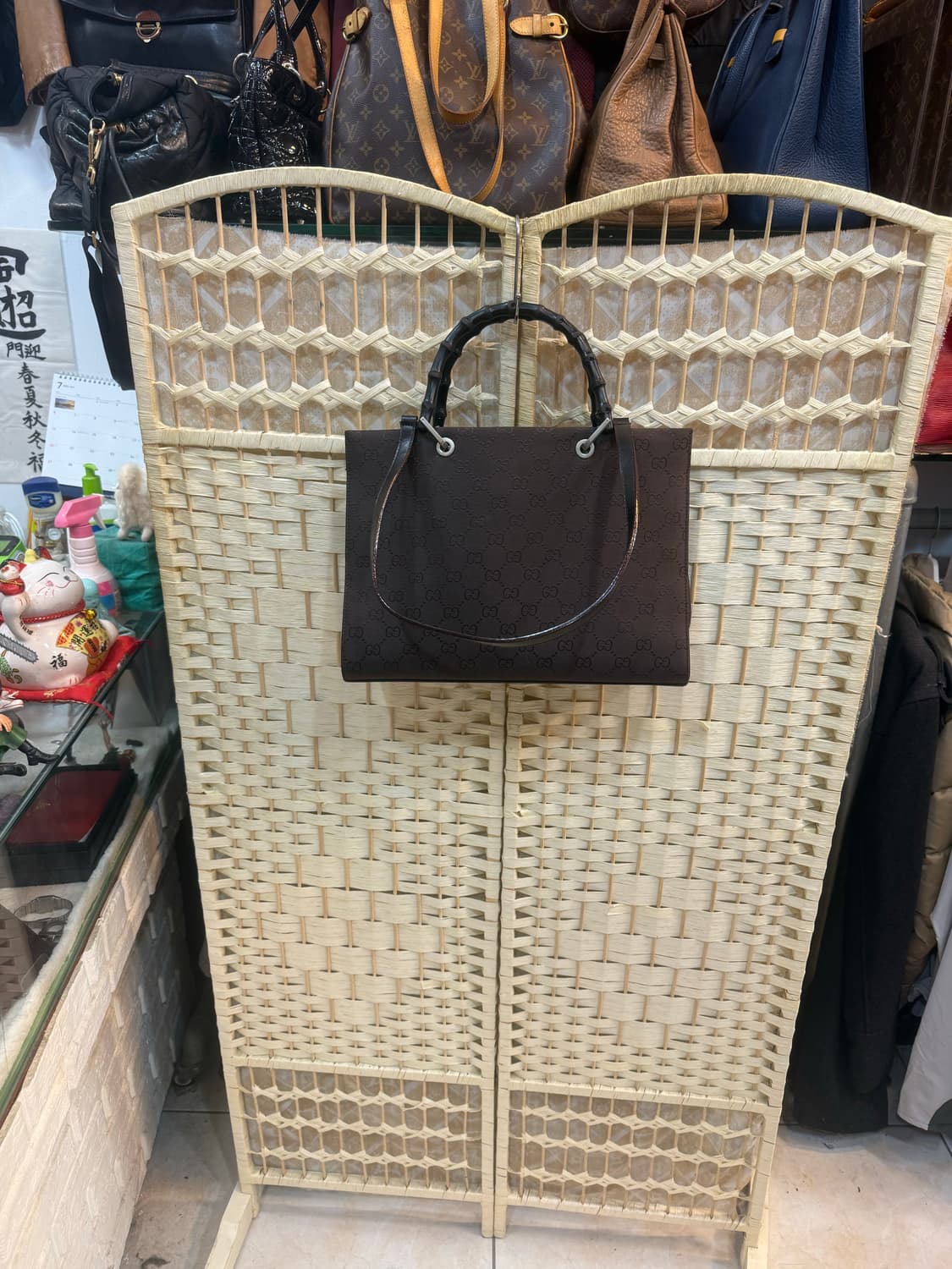 정품 구찌 뱀부 빈티지 2way백 팝니다 상품이미지1