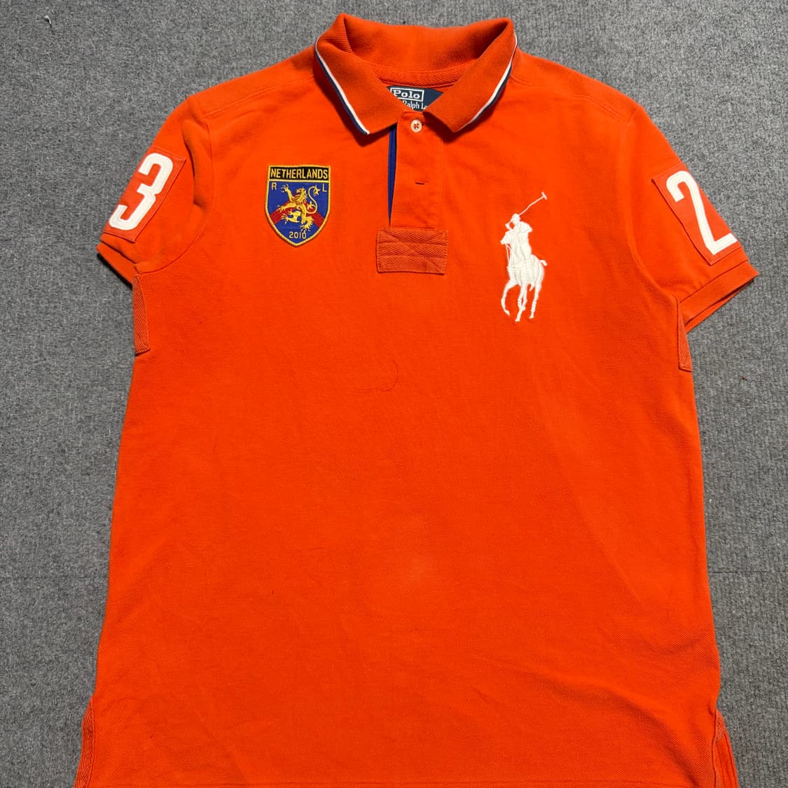 폴로 랄프로렌 오렌지색 빈팔 카라티 pk L 상품이미지3