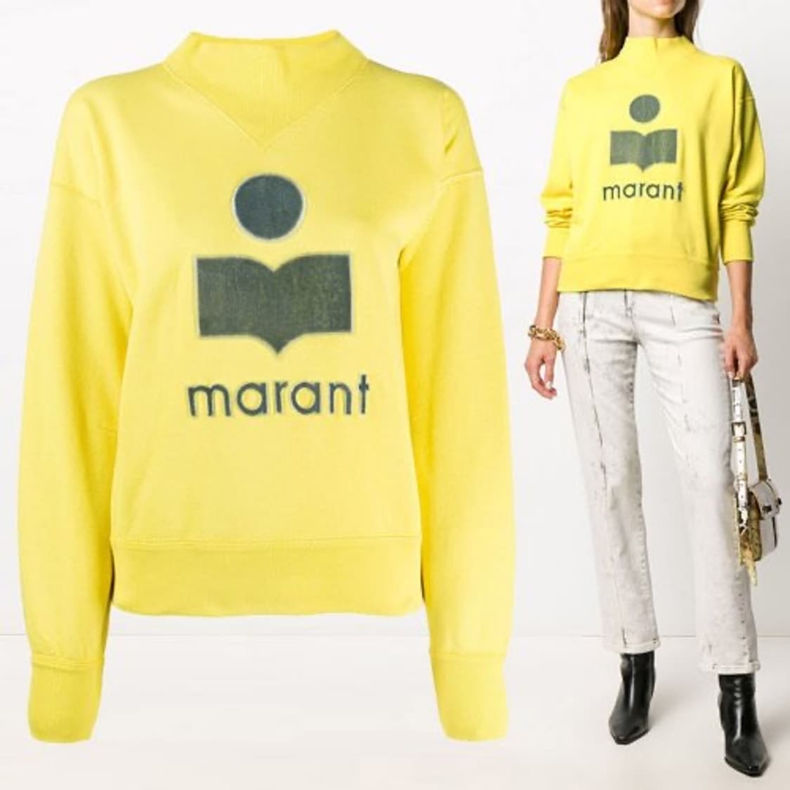 이자벨마랑 모비 로고 맨투맨 상품이미지1