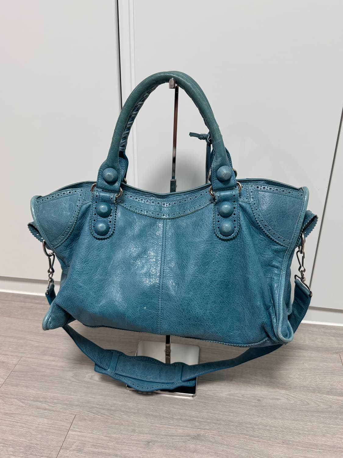 Balenciaga 발렌시아가 모터백 시티백 미디움 상태 A- 상품이미지6