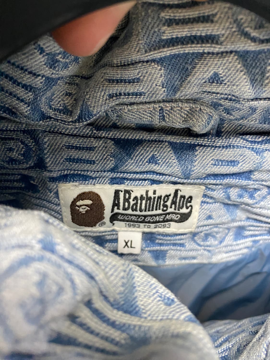 베이프 패딩 XL 상품이미지4