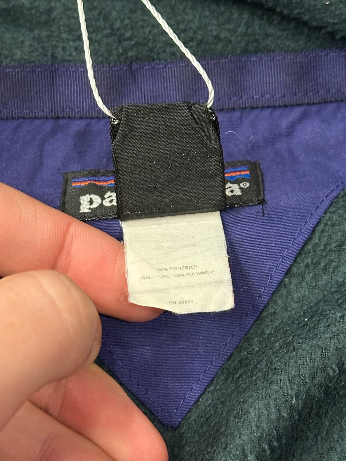 90s 파타고니아 made in USA 신칠라 스냅티 M 상품이미지4