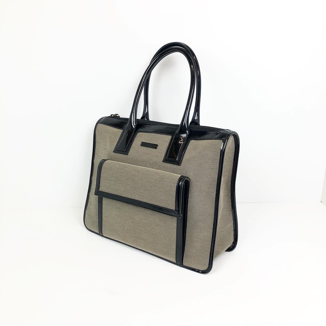 정품 빈티지 구찌 캔버스 토트백 상품이미지2