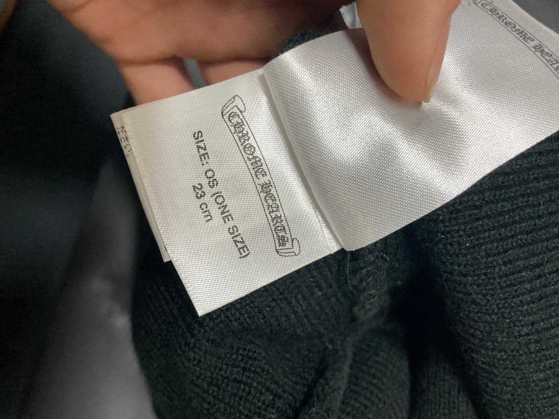 크롬하츠 로고 비니 블랙 상품이미지4