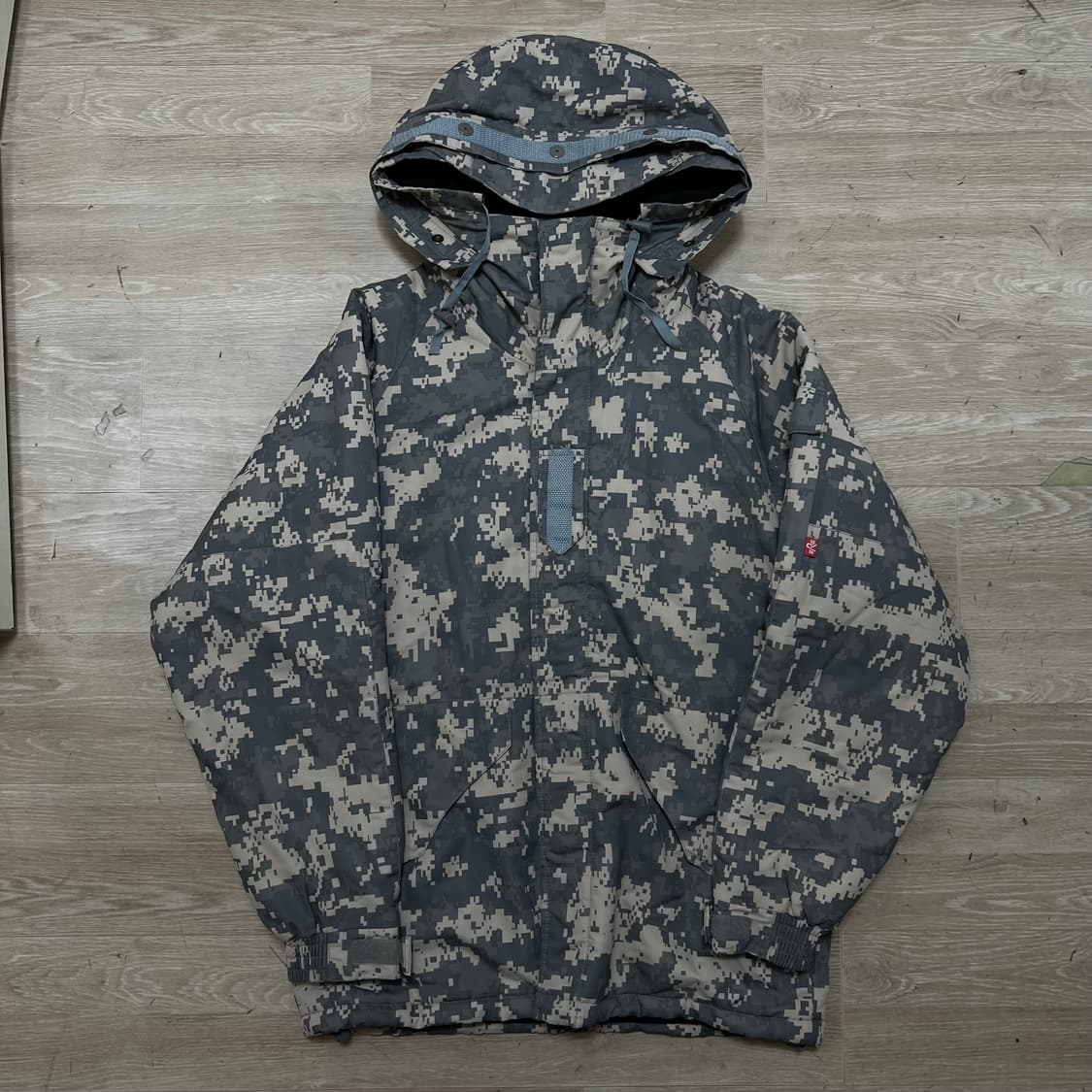 사우스플레이 밀리터리 겨울용 기모 바람막이 자켓 [카모플라쥬] M/95 상품이미지1