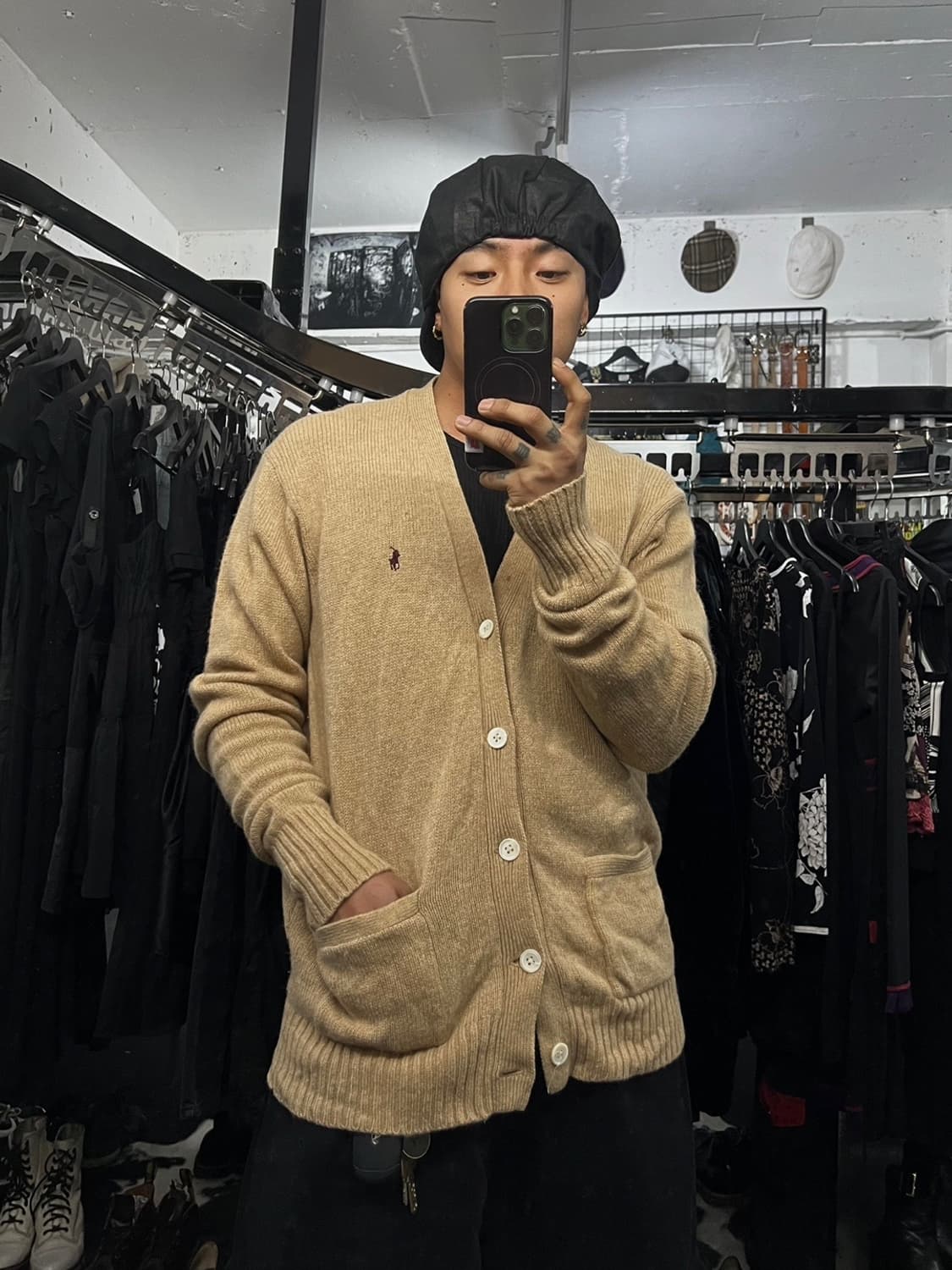 폴로랄프로렌 오버핏 가디건 상품이미지1