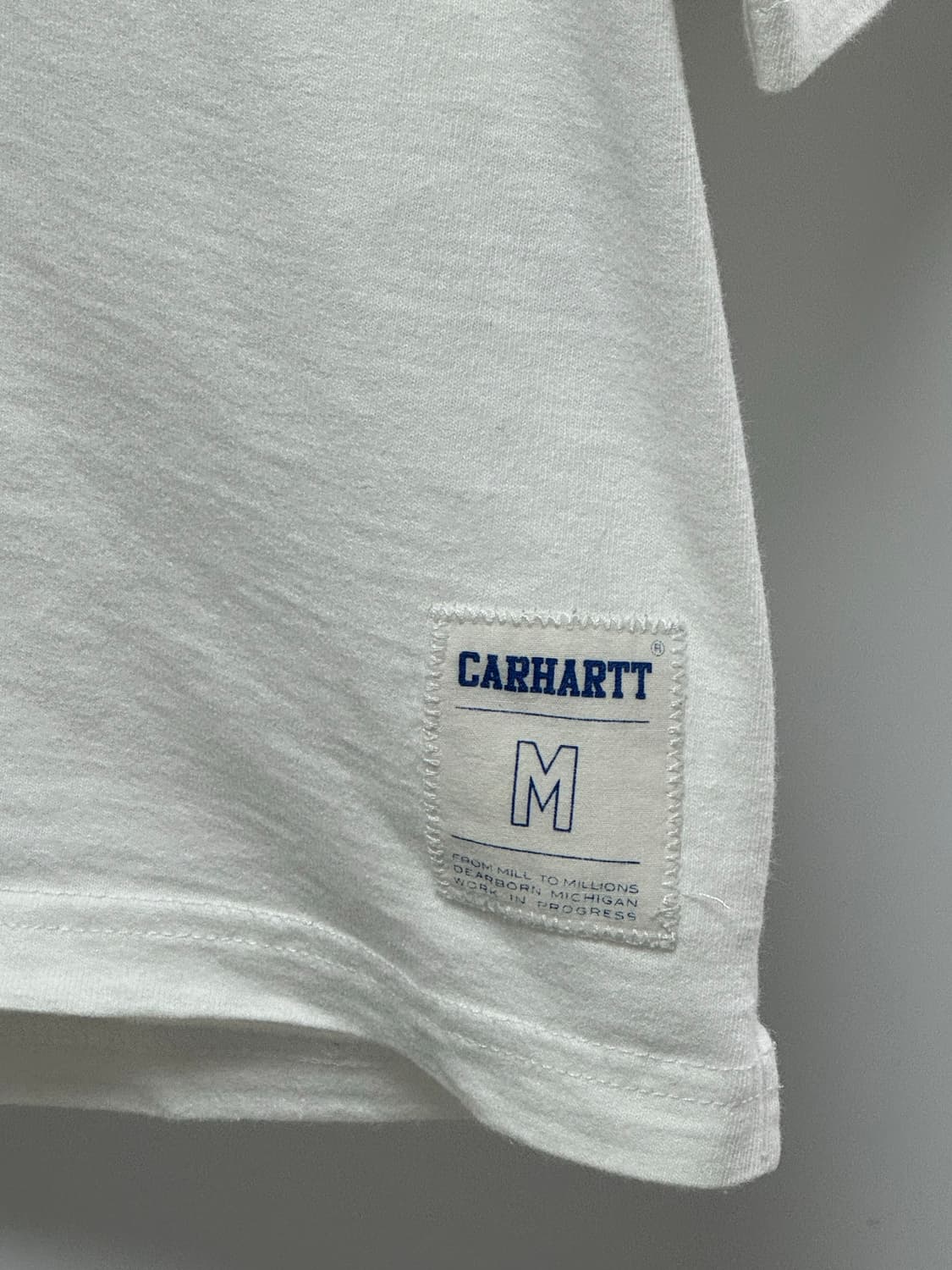 정품) 칼하트 윕 아치로고 7부 슬리브티 M 상품이미지3