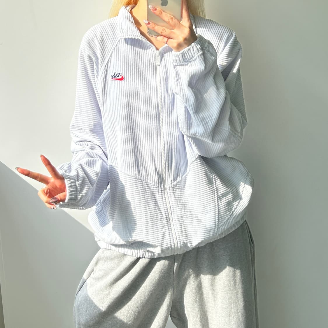 나이키 헤리티지 코듀로이 블루종 자켓 상품이미지1