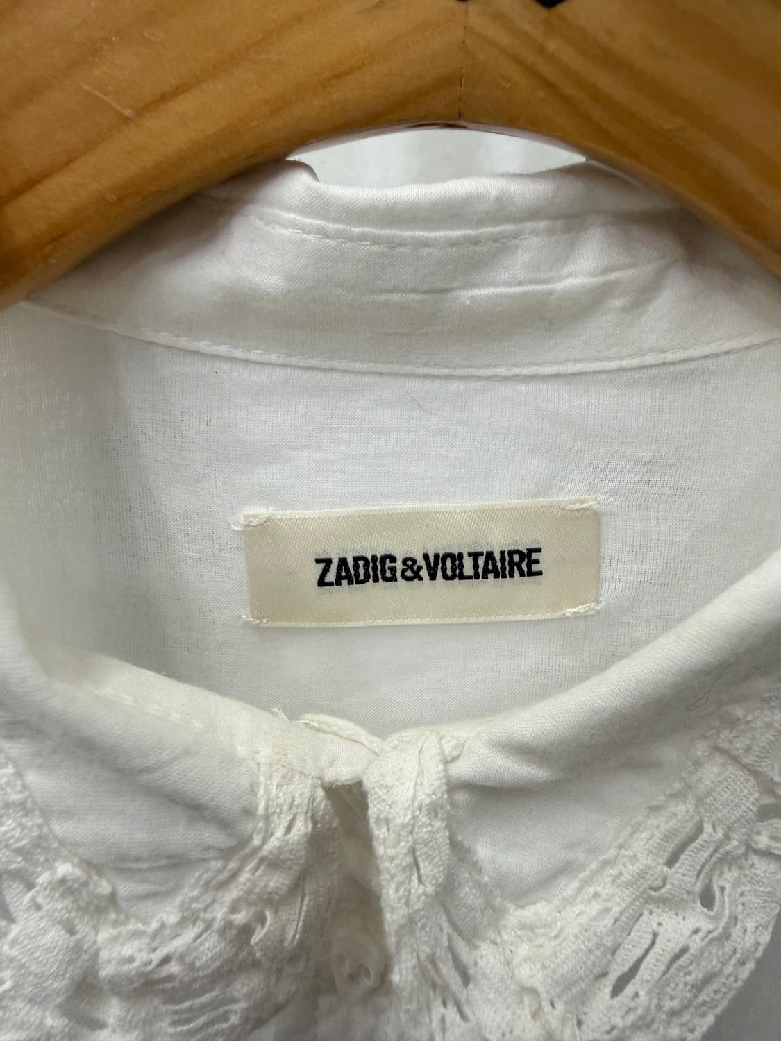 정품) 자딕앤볼테르 레이스 디테일 원피스 XS 상품이미지7