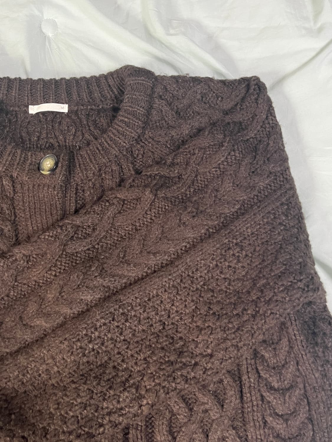 Gu 케이블 가디건 상품이미지2