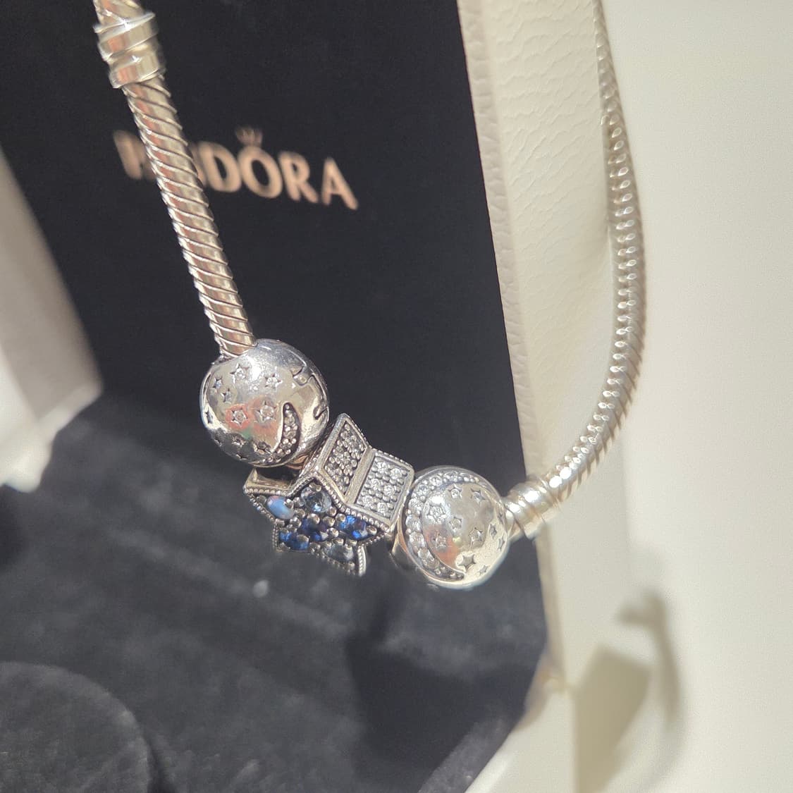 PANDORA 판도라 정품 모먼트 스네이크 세트판매 체인팔찌 실버팔찌 상품이미지4