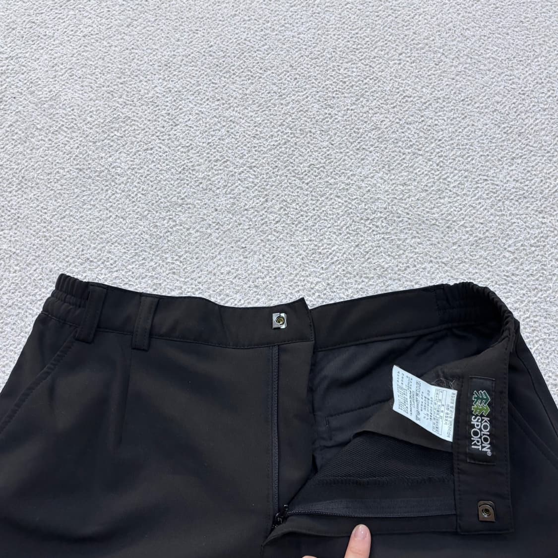 27 코오롱스포츠 여성 블랙 등산 팬츠 0601E 상품이미지4