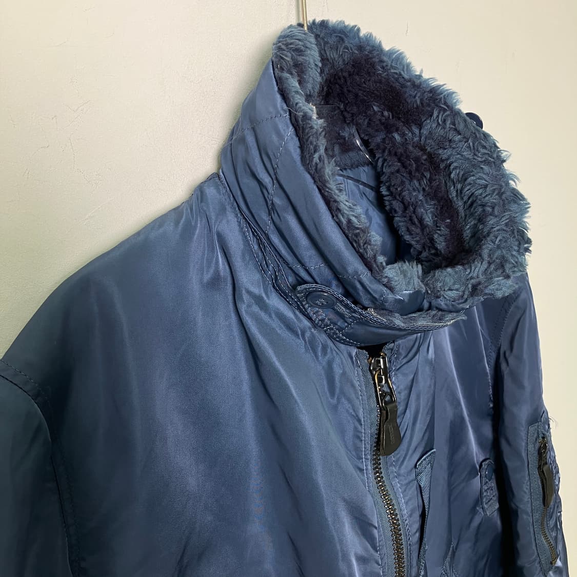 알파인더스트리 블루 B-15C 플라이트 점퍼 L 상품이미지5