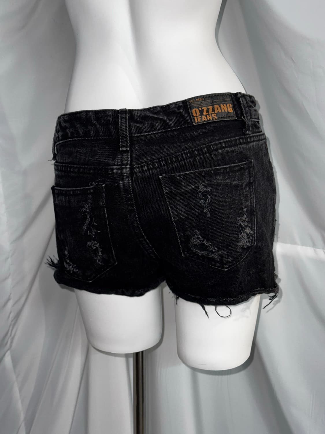 랙아웃 무채색 펑투케 해골큐빅 스크레치 코디세트  상품이미지4