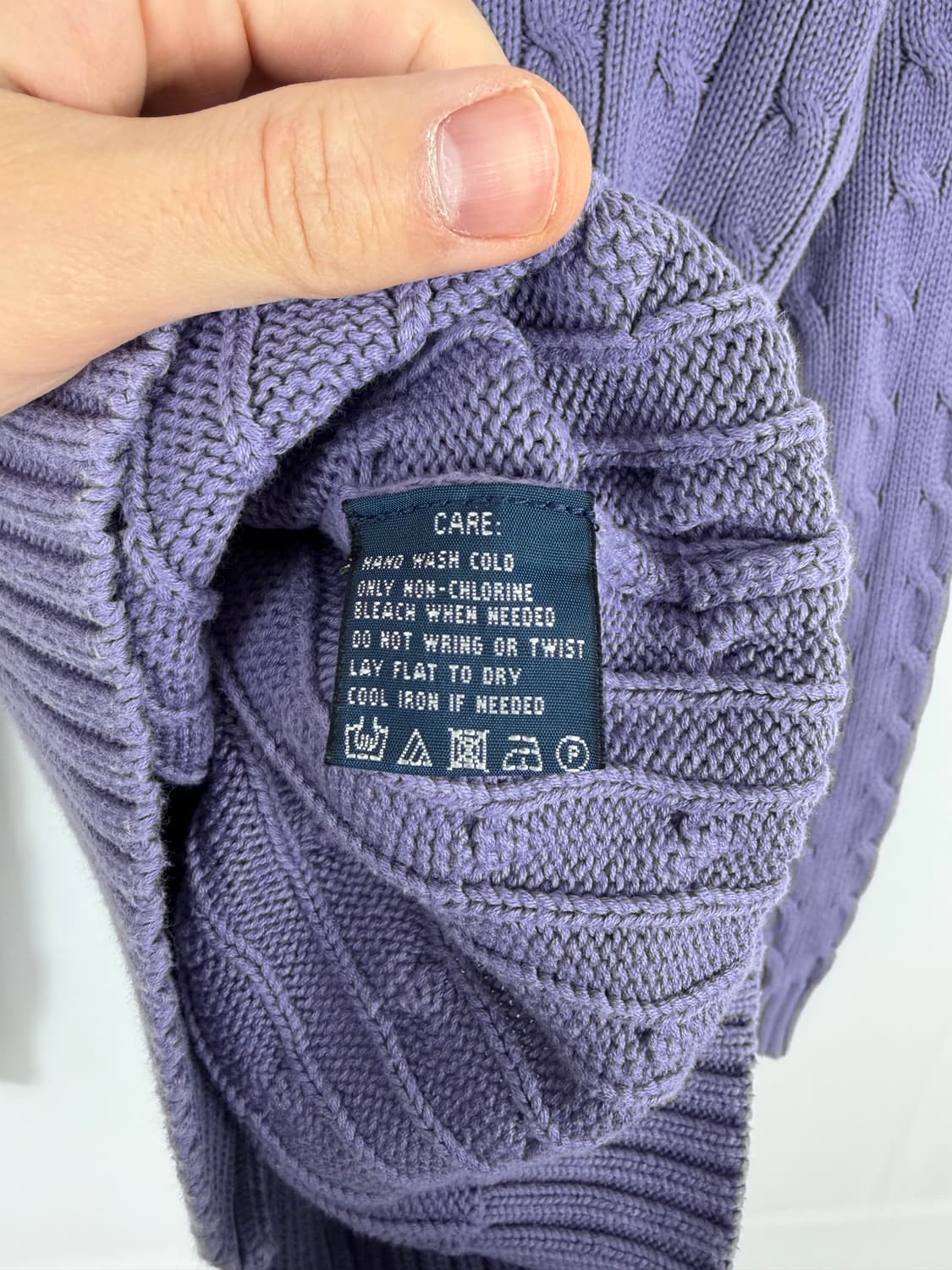 a60) 폴로랄프로렌 케이블 니트 상품이미지5