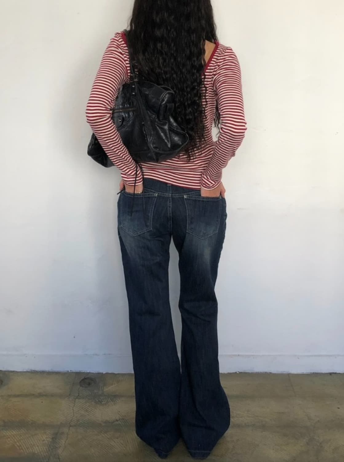 [M] 띵즈앤스터프 로우라이즈 데님  상품이미지4