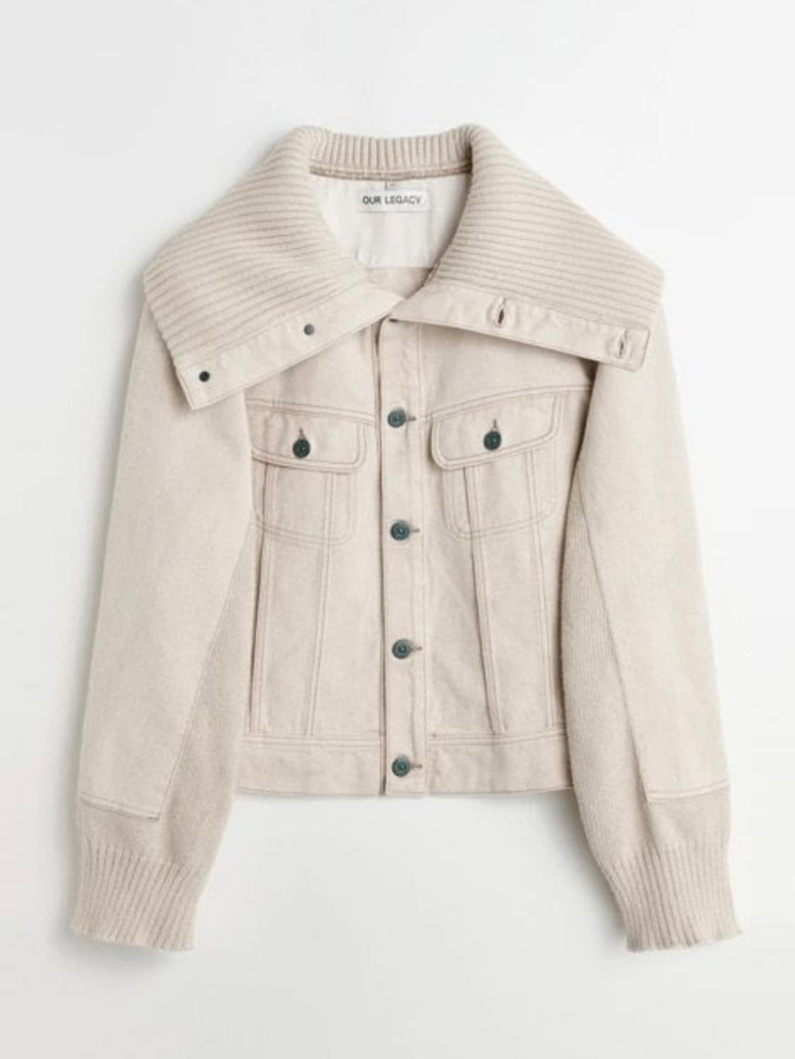 아워레가시 퓨즈 자켓 고스트 아틱 워시 데님 48 사이즈 상품이미지2