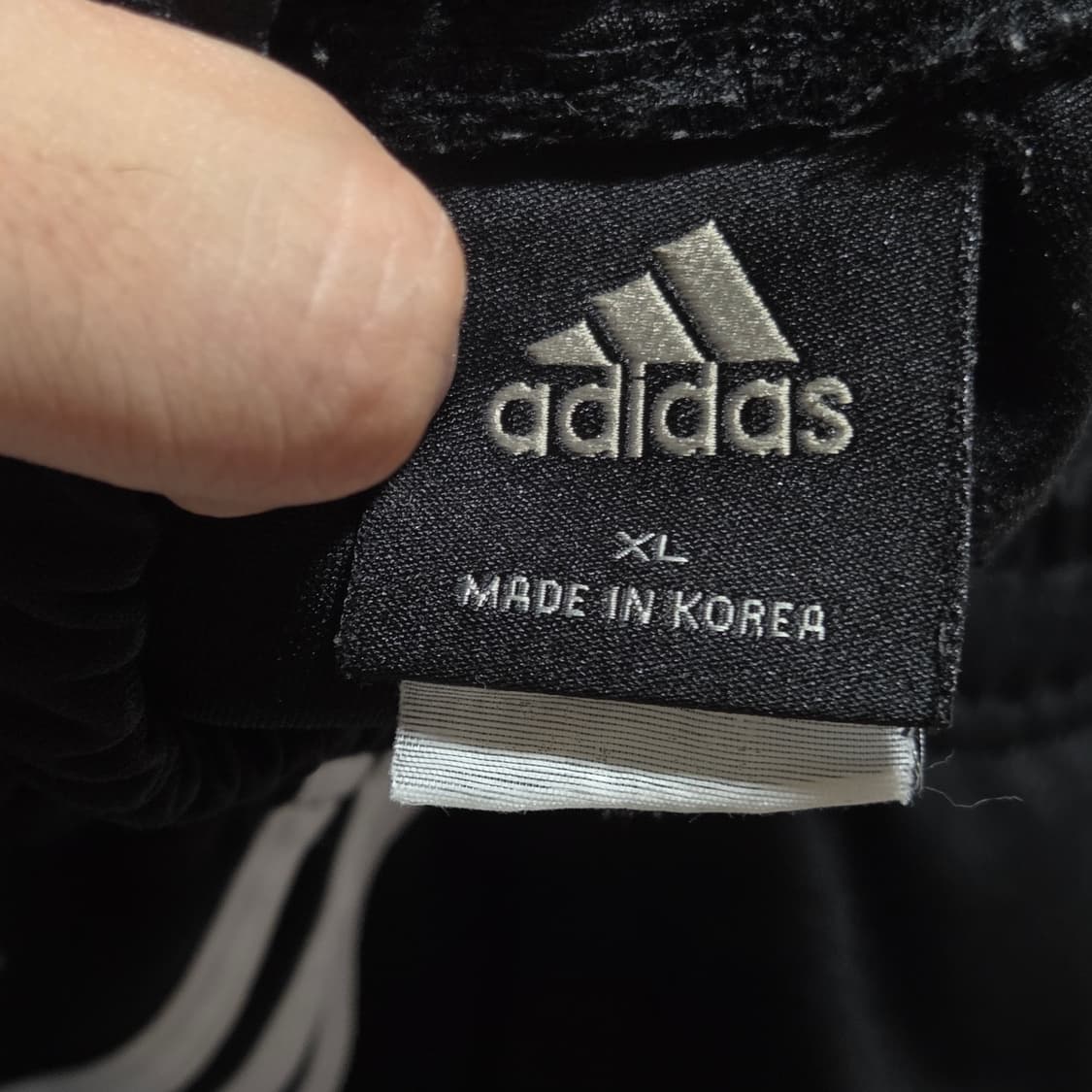  아디다스 블랙 삼선 트랙팬츠 상품이미지7