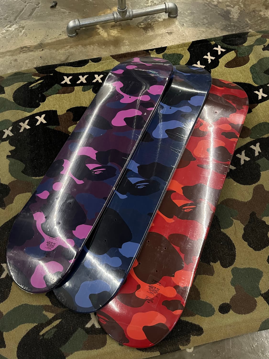 베이프 스케이트보드 새상품 상품이미지2