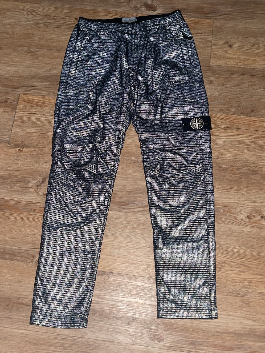 스톤아일랜드 리플렉티브 위브 립스탑-TC 카고팬츠 상품이미지4