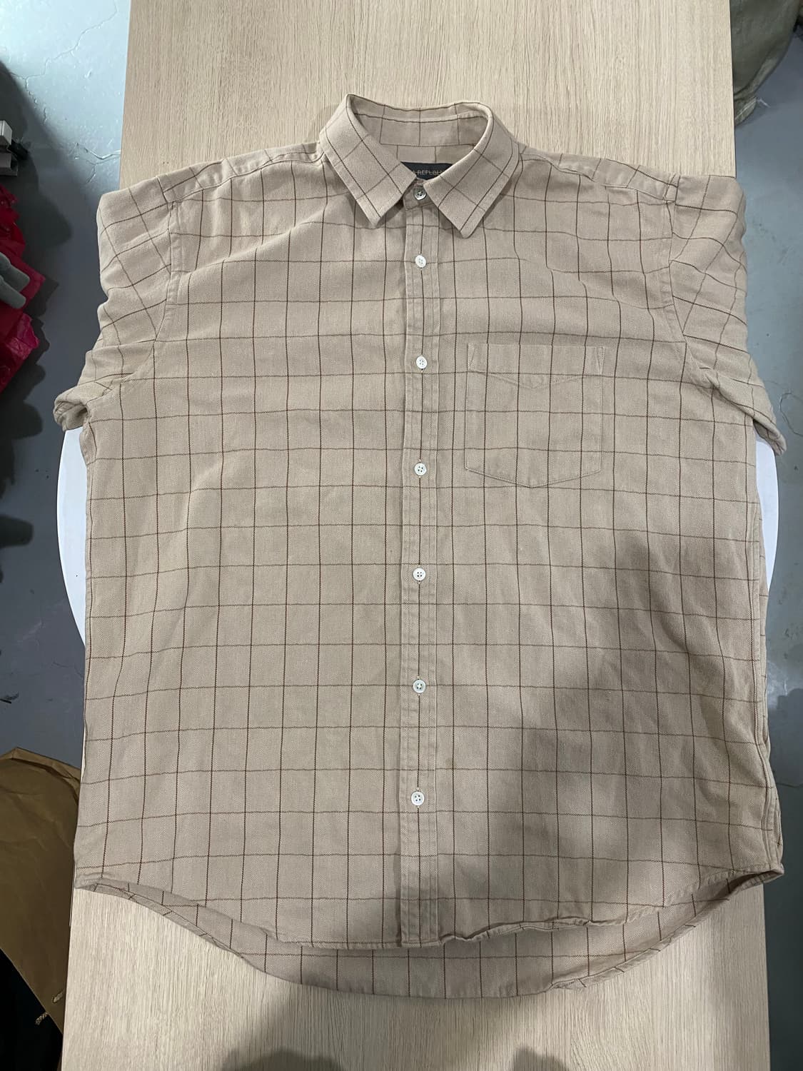 바나나 리퍼블릭 체크 셔츠 (105) 상품이미지3