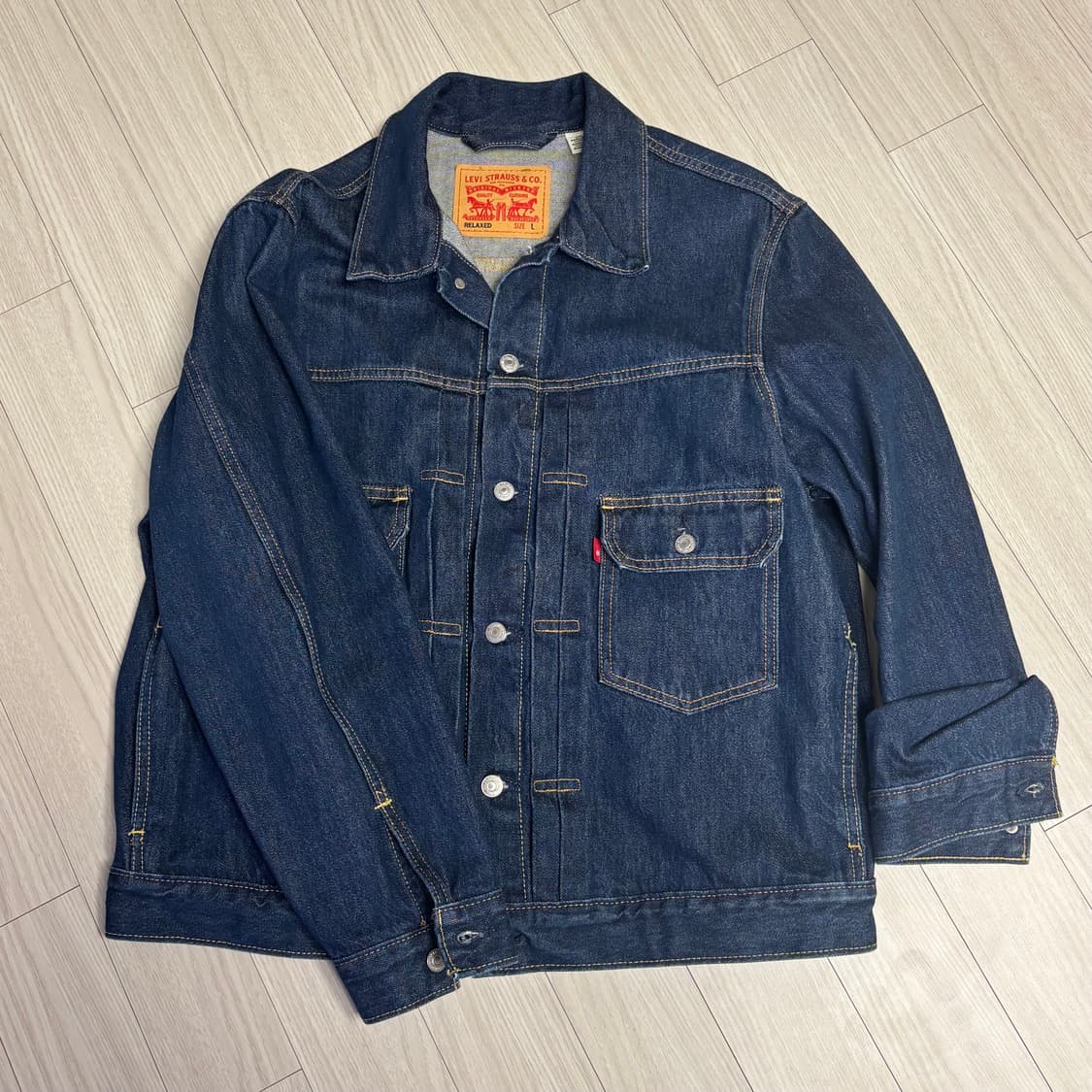 타입II트러커자켓 / 다크인디고 상품이미지2