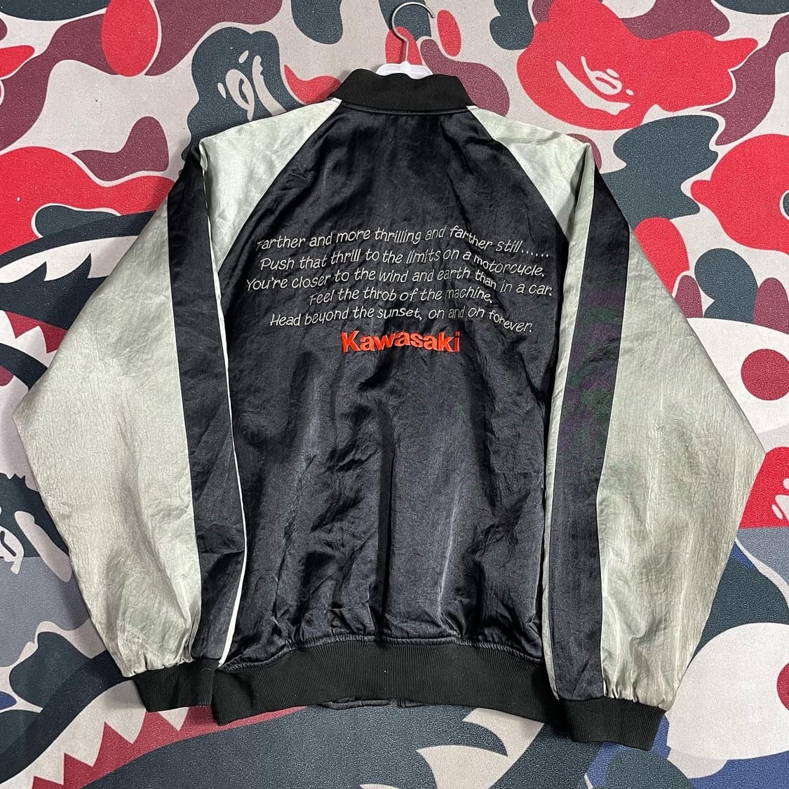 1990s KAWASAKI 가와사키 스카쟌 자켓 상품이미지3