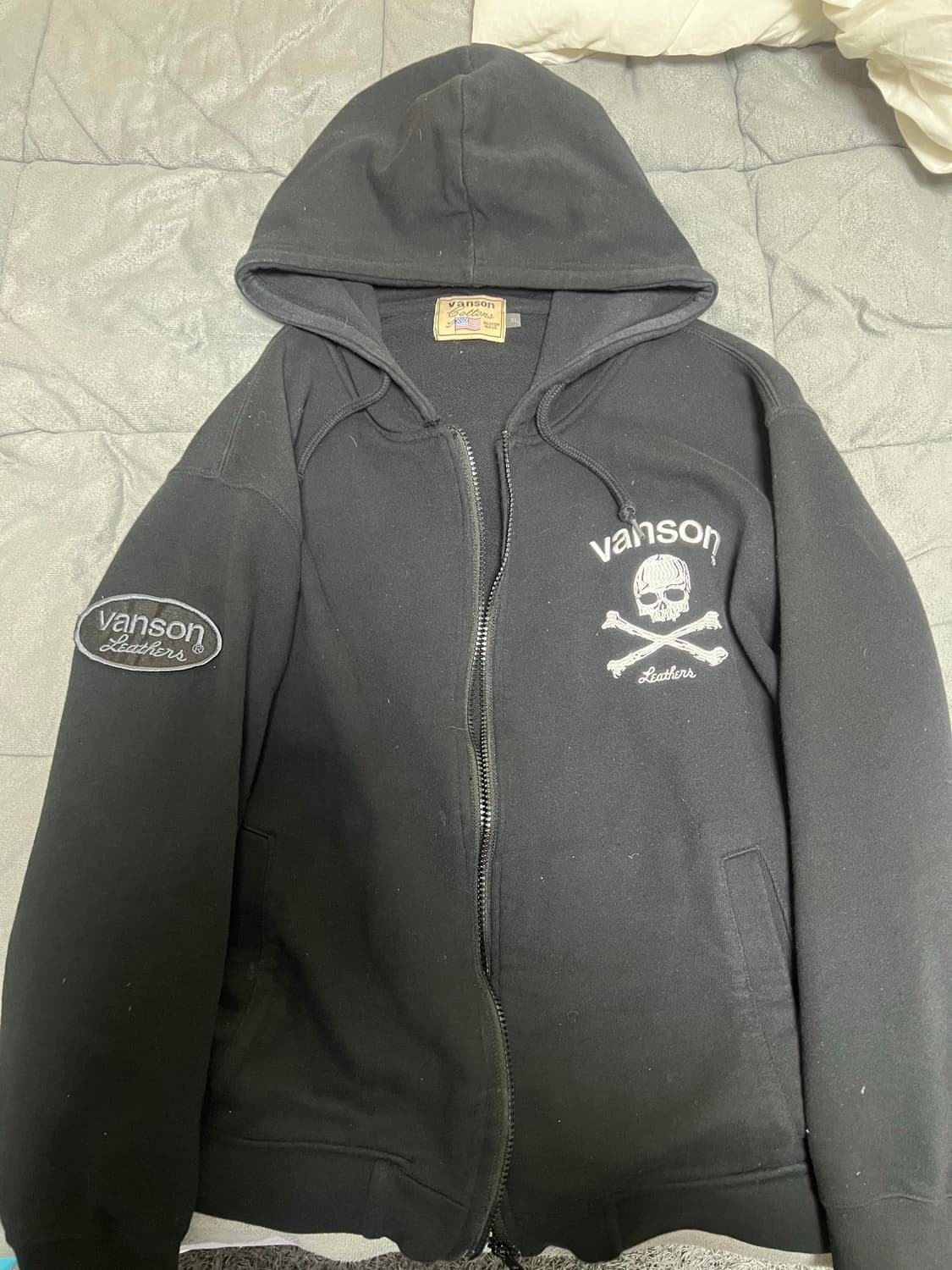 [VanSon Leathers] 벤슨 후드집업 XL 상품이미지1