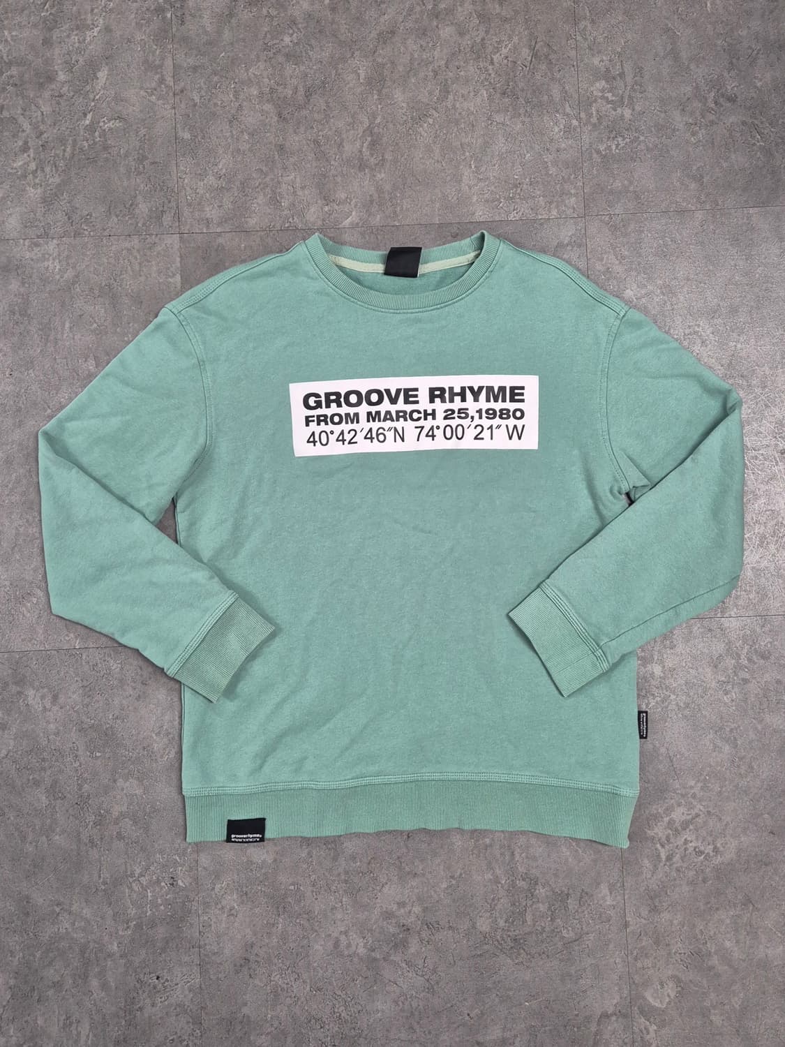 groove rhyme 맨투맨 상품이미지1