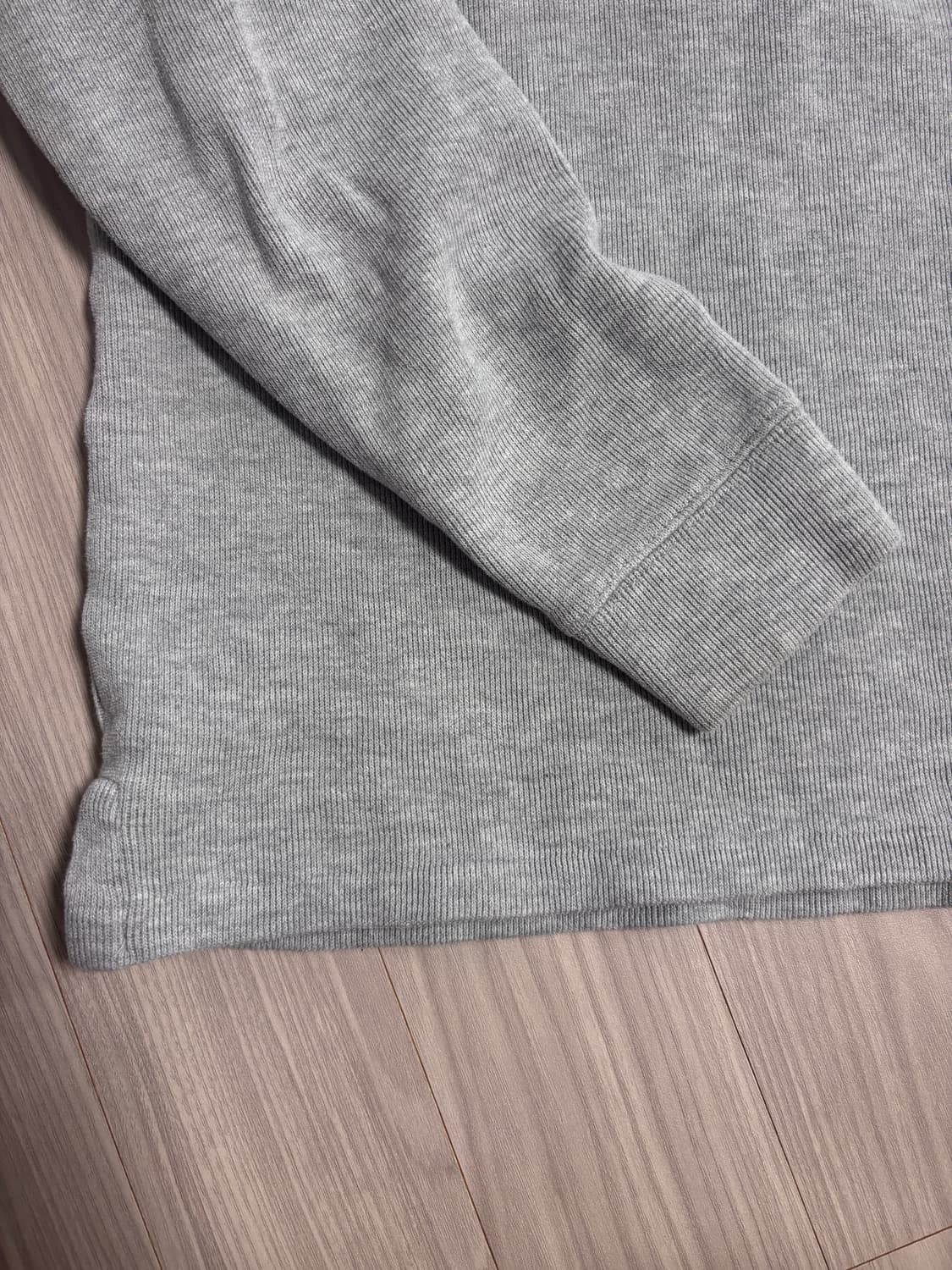 폴로 랄프로렌 반집업 니트 그레이 S 상품이미지4