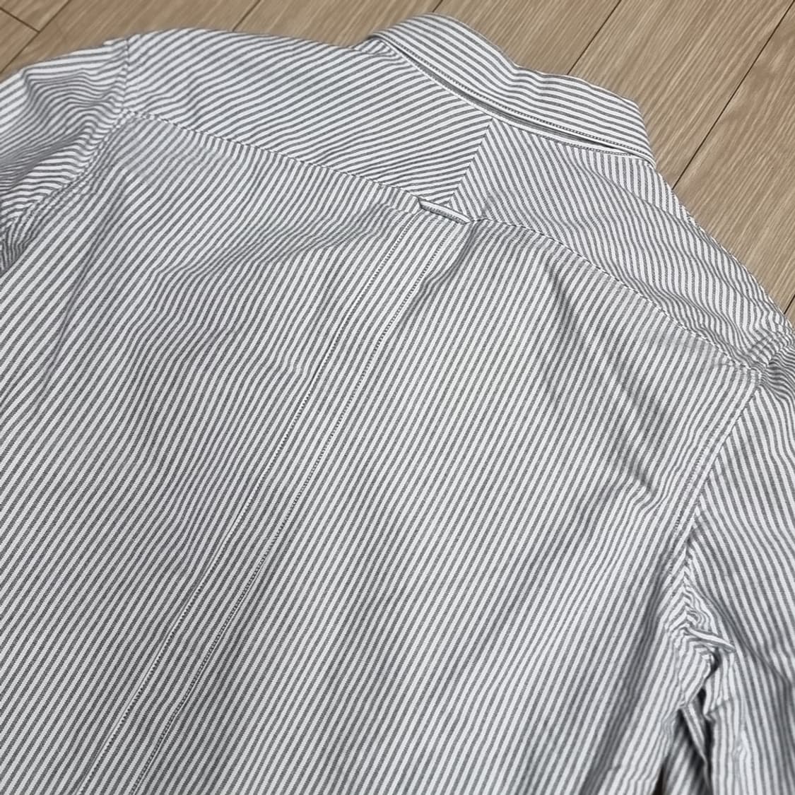 프레드페리 스트라이프 긴팔 셔츠(m) 상품이미지8