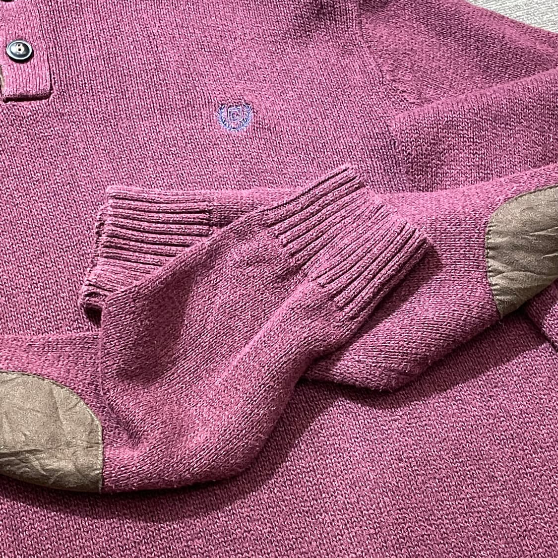 (XL) CHAPS 챕스 하프넥 버튼 니트 상품이미지4