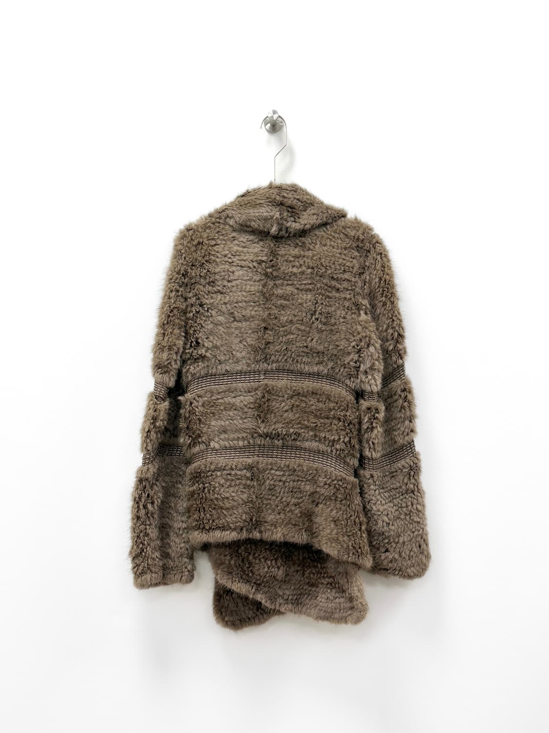 소니아 리키엘 램스킨 위빙 머스크랫 퍼 자켓 상품이미지3