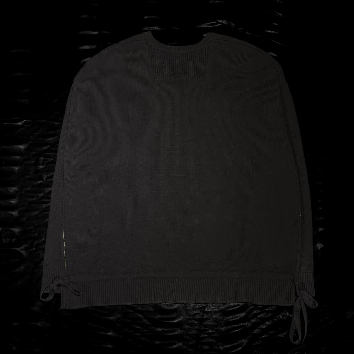 준지 스트랩 니트 블랙 상품이미지2