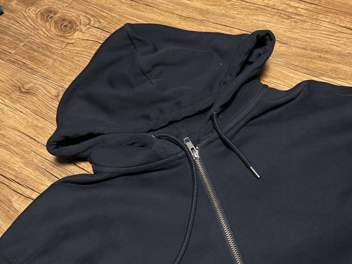 유니클로 코튼 오버핏 후드 집업 상품이미지4