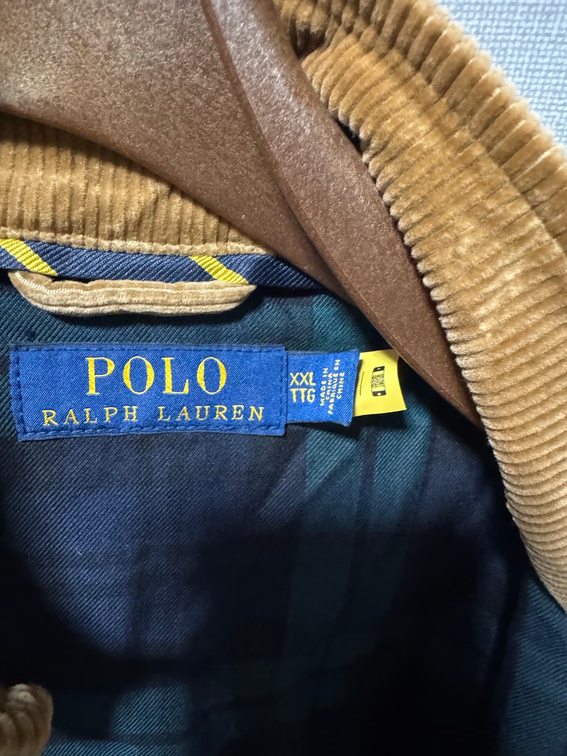 폴로 코듀로이 바라쿠다 자켓 xxl 상품이미지2