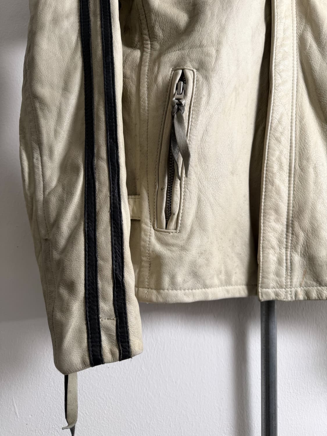 SCHOTT Cowhide Leather Biker Jacket 상품이미지3