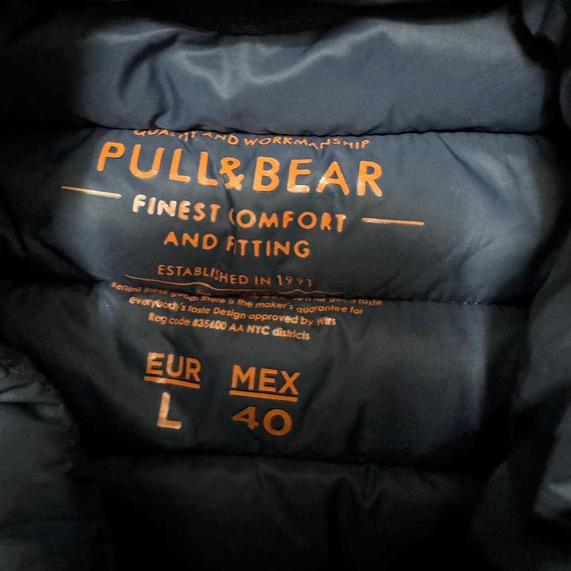 풀앤베어 남성 스탠다드 경량패딩 L/100  상품이미지4