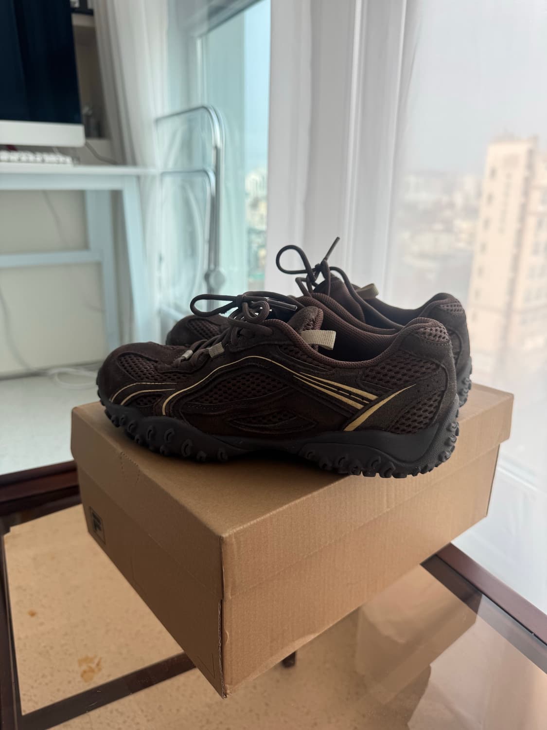 휠라 에샤페 초코 한소희 운동화 235 상품이미지7