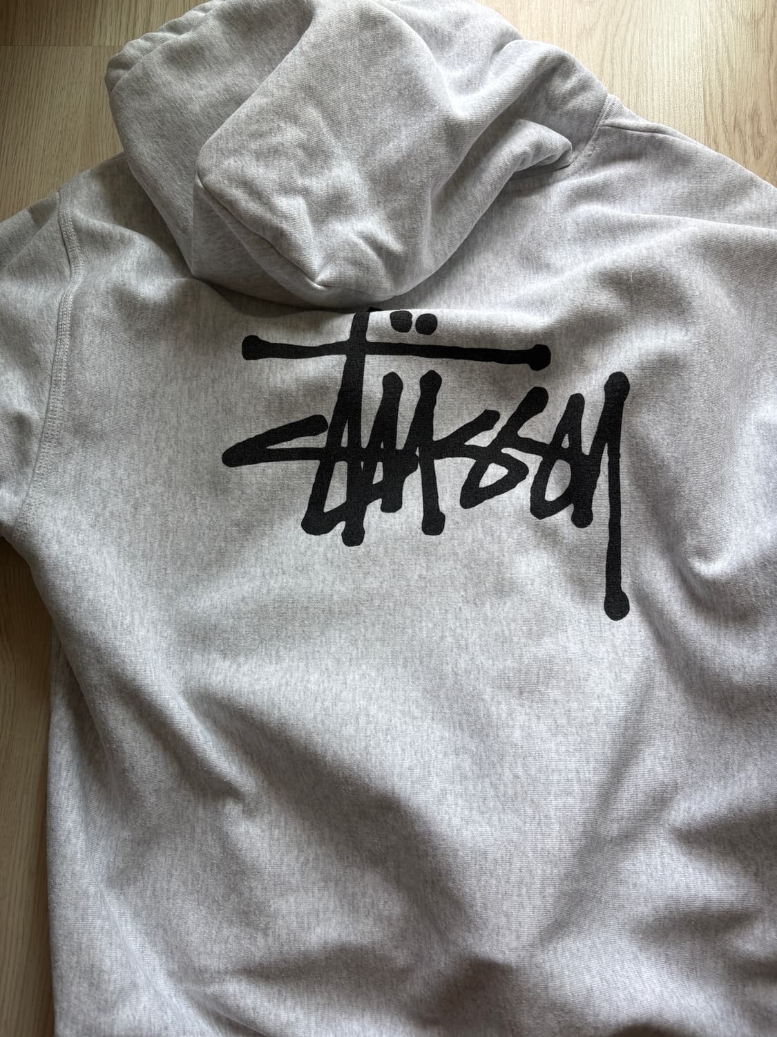 스투시 베이직 후드 애쉬 헤더  상품이미지3