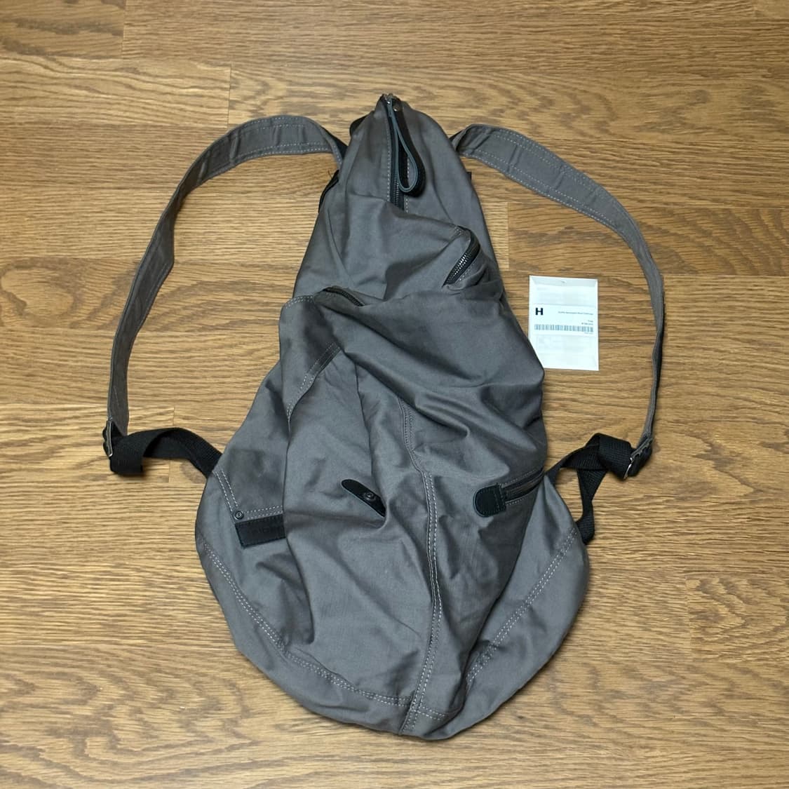 해칭룸 더플백팩 머드차콜 상품이미지4